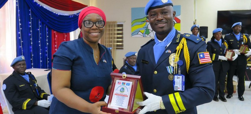 From ‘saga of horrors’ to serving the world: Liberia peacekeepers honoured in South Sudan