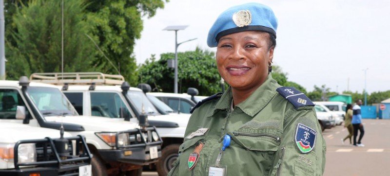 Burkinabé peacekeeper in Mali is UN Woman Police Officer of the Year