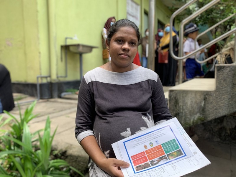 Sri Lanka: WFP helps alleviate stress of pregnancy amidst skyrocketing food prices 