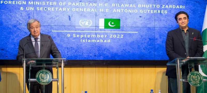 In flood-hit Pakistan, Guterres appeals for ‘massive’ global support, tougher action on climate change