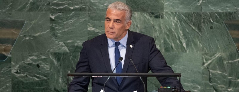 Israeli Prime Minister Lapid backs two-State solution