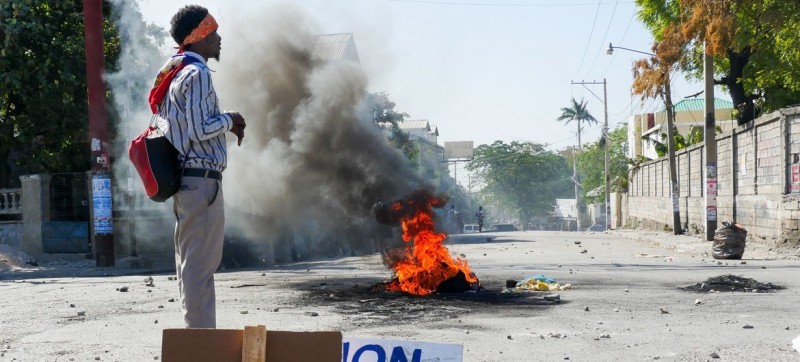 ‘Violent civil unrest’ in Haiti hampers aid delivery