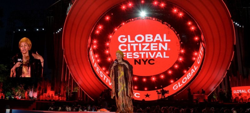 ‘We need all hands on deck!’ The world’s ‘to-do list’ is long and time is short, UN deputy chief tells Global Citizen Festival