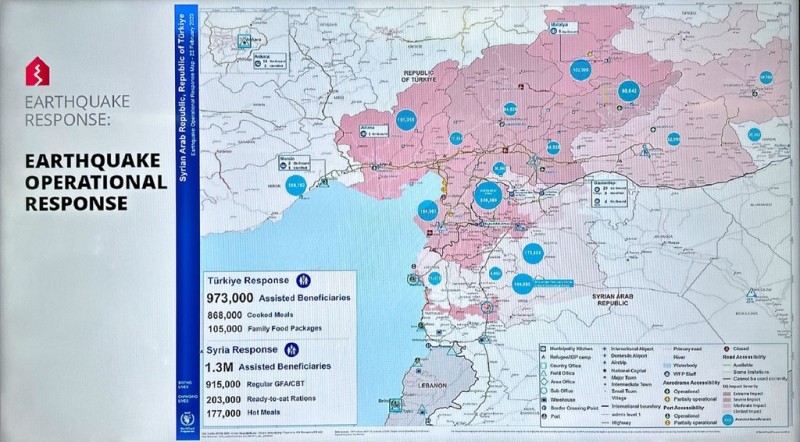 WFP chief describes ‘apocalyptic’ post-quake landscape in Syria, Türkiye