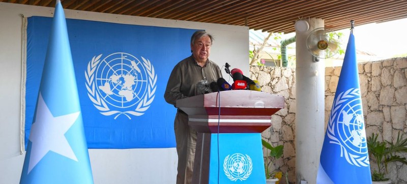 Guterres delivers message of ‘hope and renewal’ for Somalia