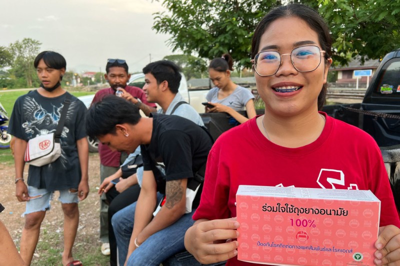 First Person: Thai teenage drop-out turns peer educator