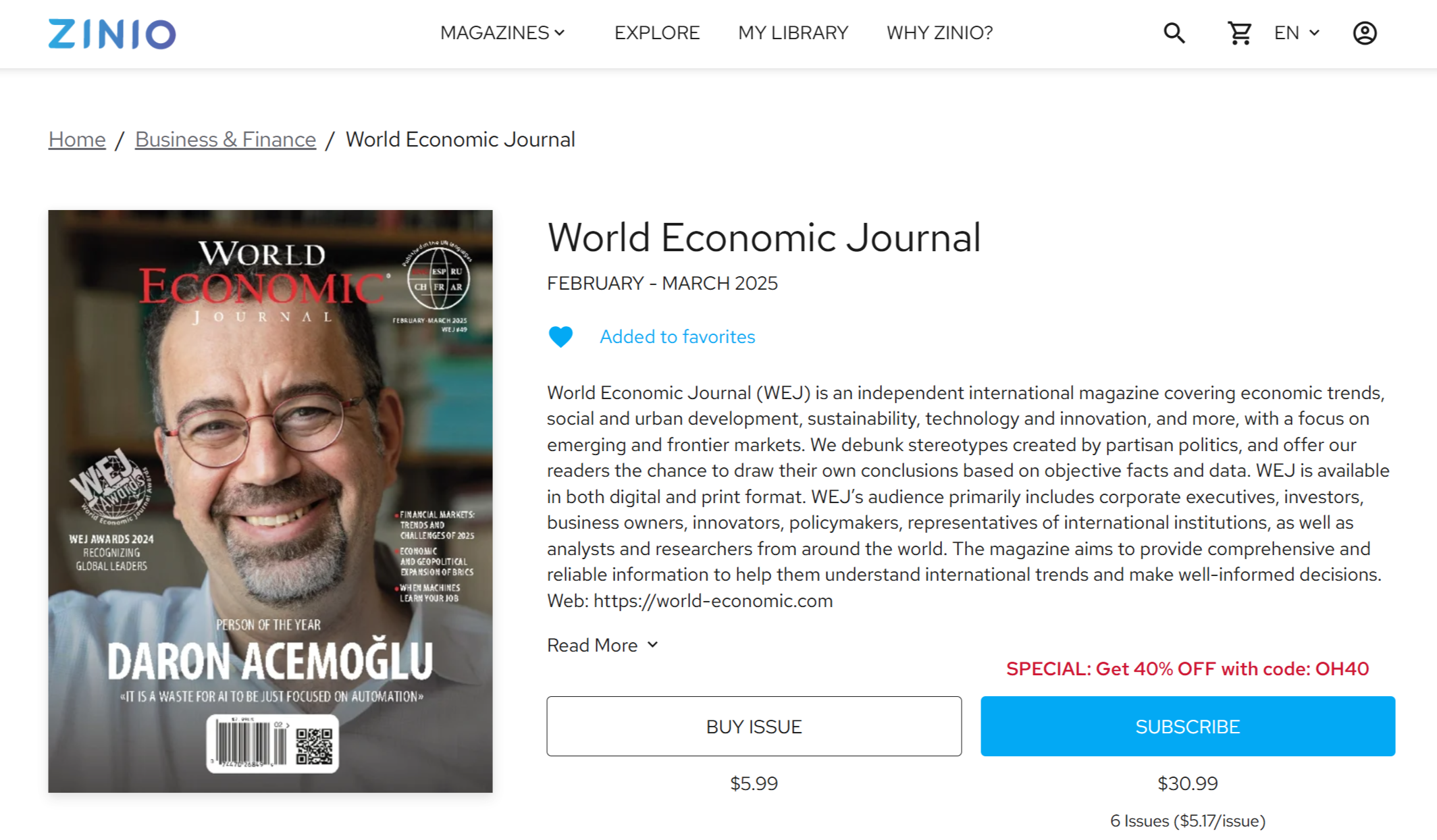 World Economic Journal’s 49th Issue: Key Global Insights