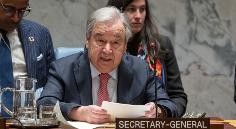 Amid ‘clear’ threat of nuclear war, Guterres tells Security Council multilateral off-ramp is essential