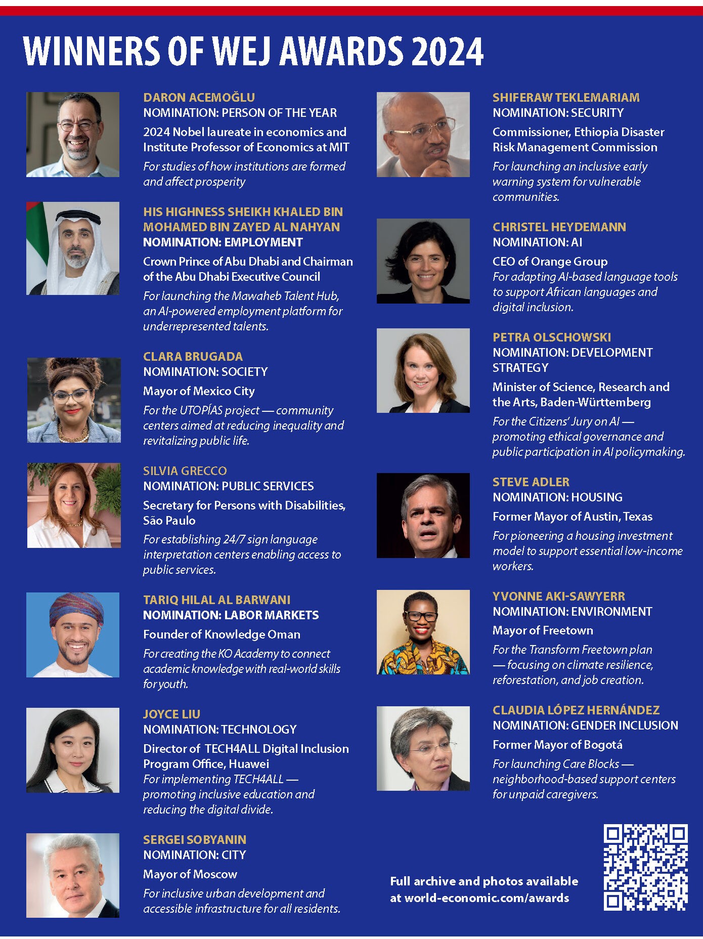 WEJ AWARDS 2025: SHAPING THE FUTURE THROUGH RECOGNITION