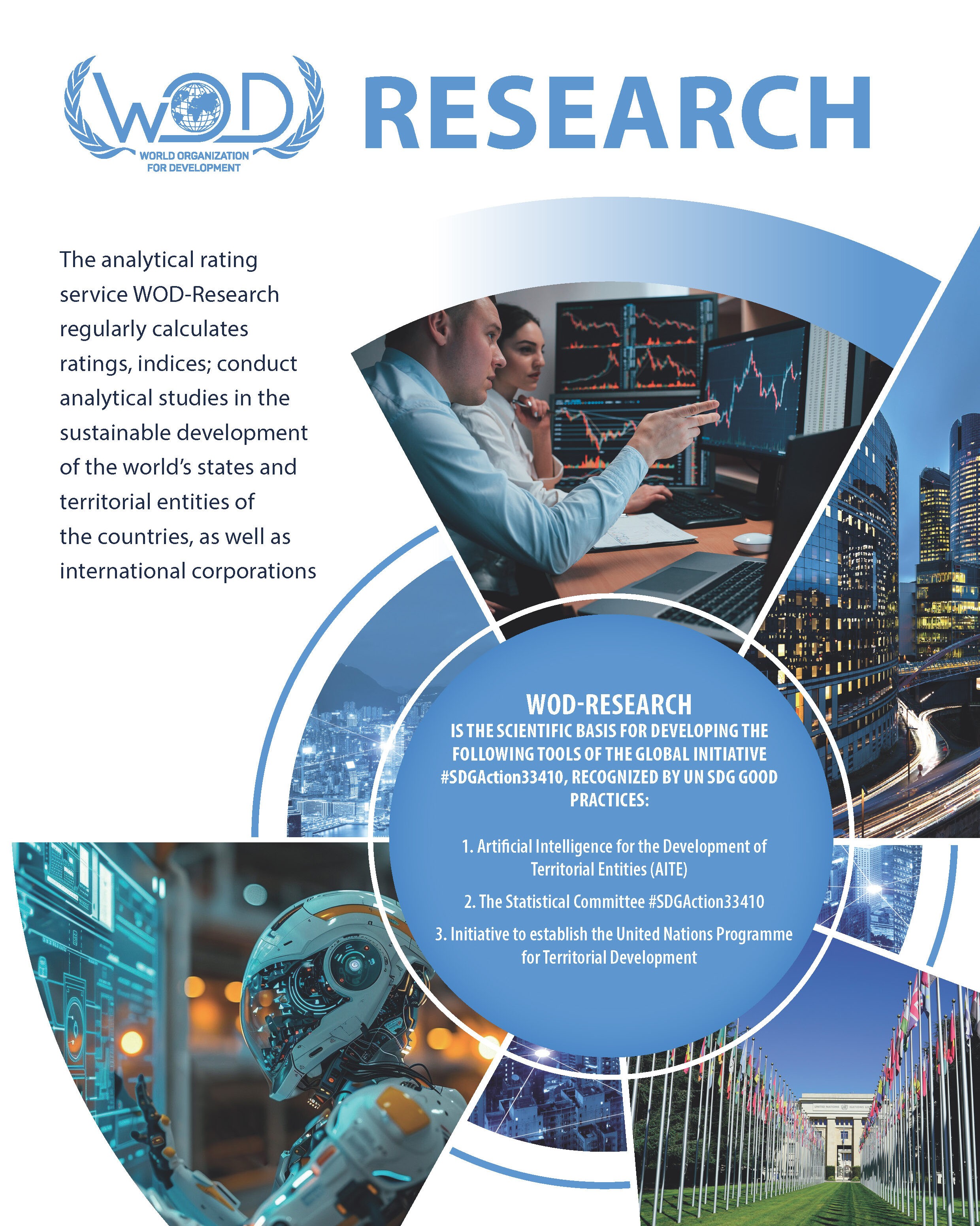 WOD-RESEARCH IS THE SCIENTIFIC BASIS FOR DEVELOPING THE FOLLOWING TOOLS OF THE GLOBAL INITIATIVE #SDGAction33410, RECOGNIZED BY UN SDG GOOD PRACTICES