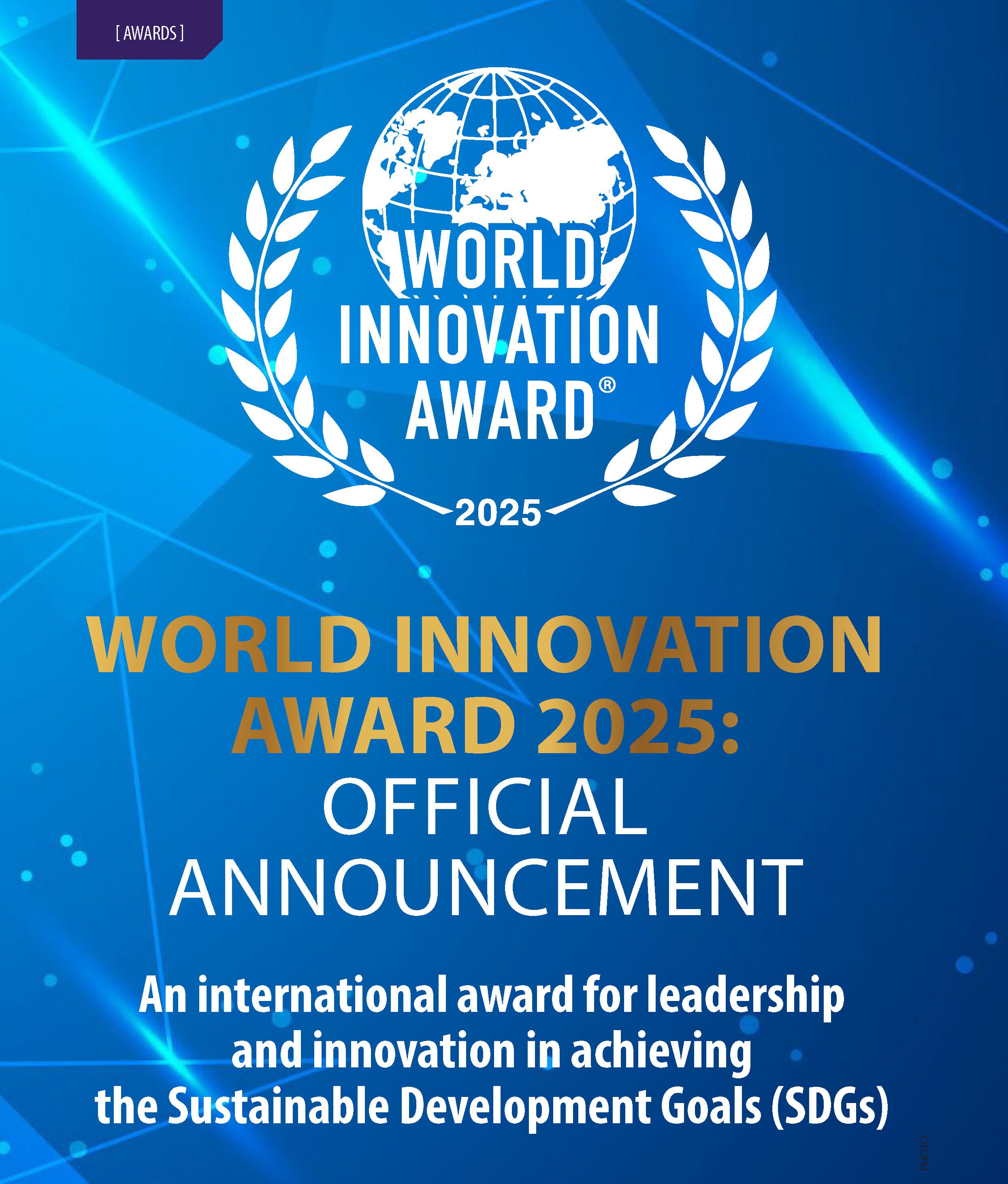 WORLD INNOVATION AWARD 2025: OFFICIAL ANNOUNCEMENT
