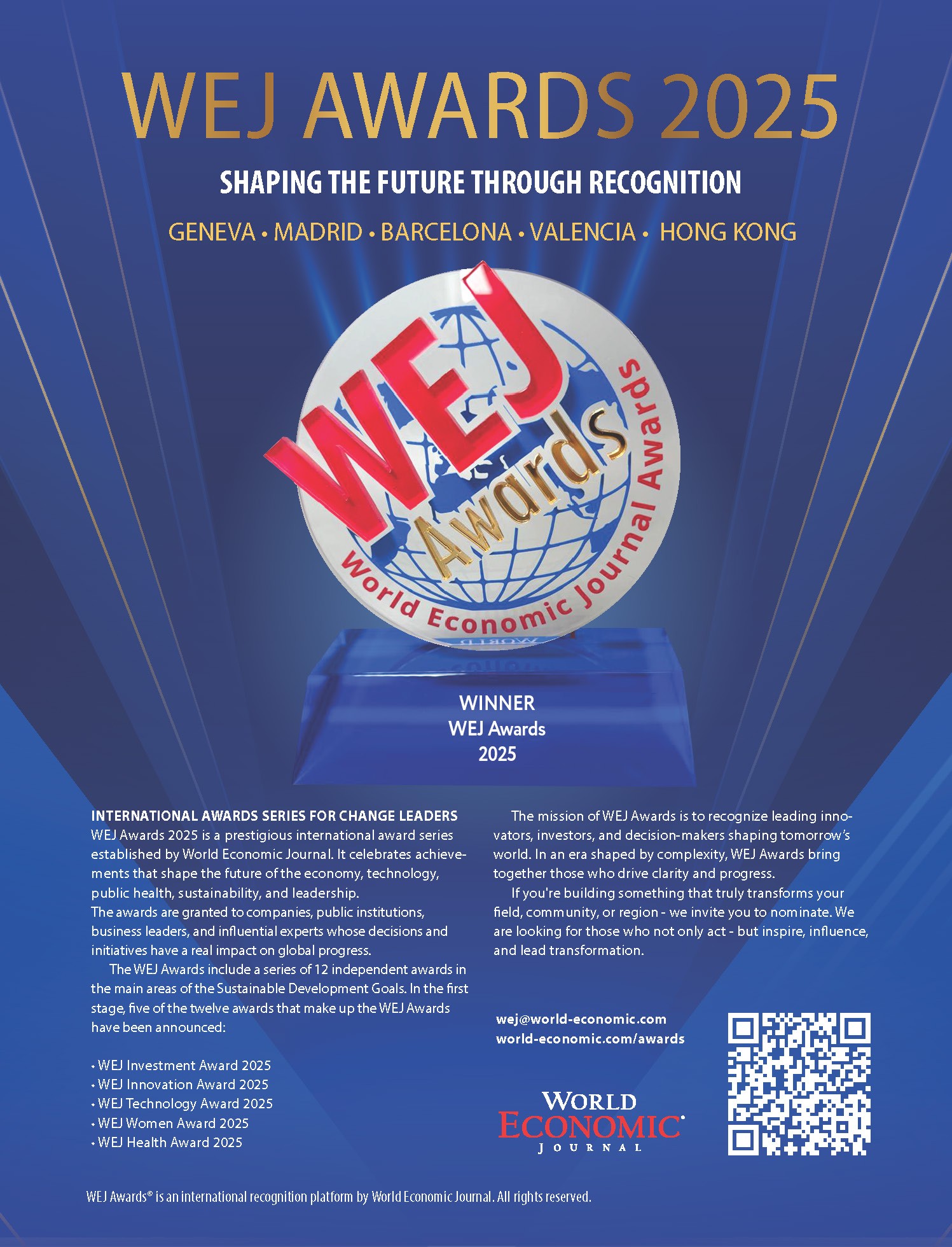 World Economic Journal Issue 50: Where the Future Begins — Big Tech, Trade Wars, and Innovation Leadership